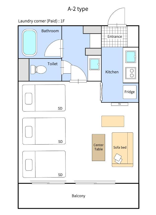 Aparthotel Rela HigashiMacudo Exteriér fotografie