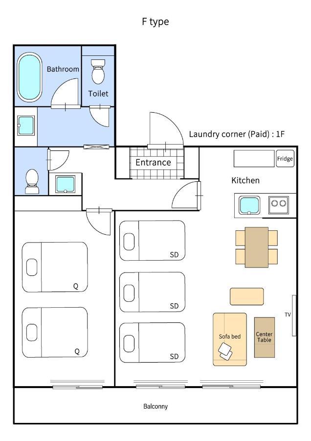 Aparthotel Rela HigashiMacudo Exteriér fotografie
