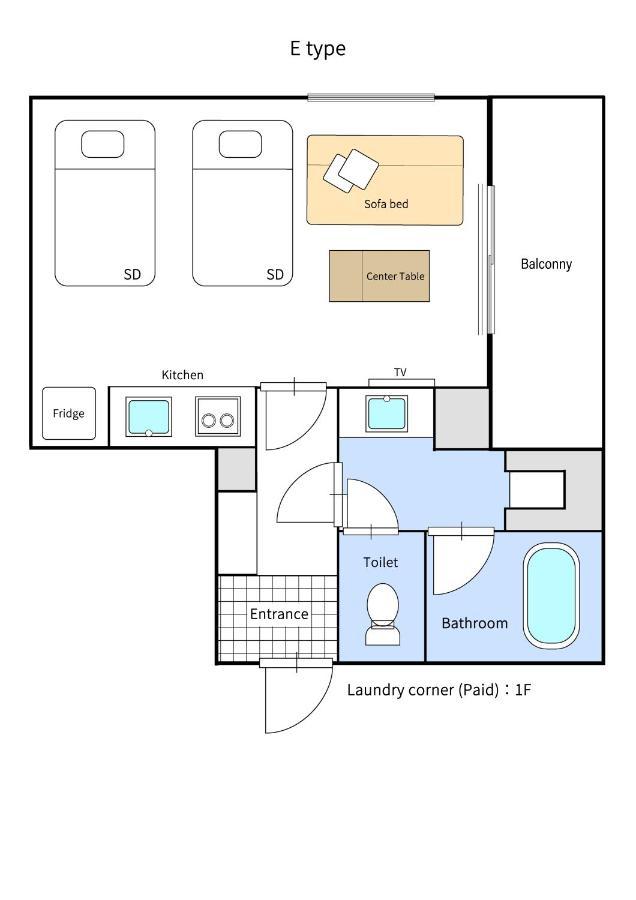 Aparthotel Rela HigashiMacudo Exteriér fotografie